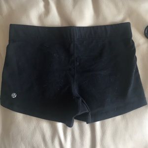 Black Lululemon shorts